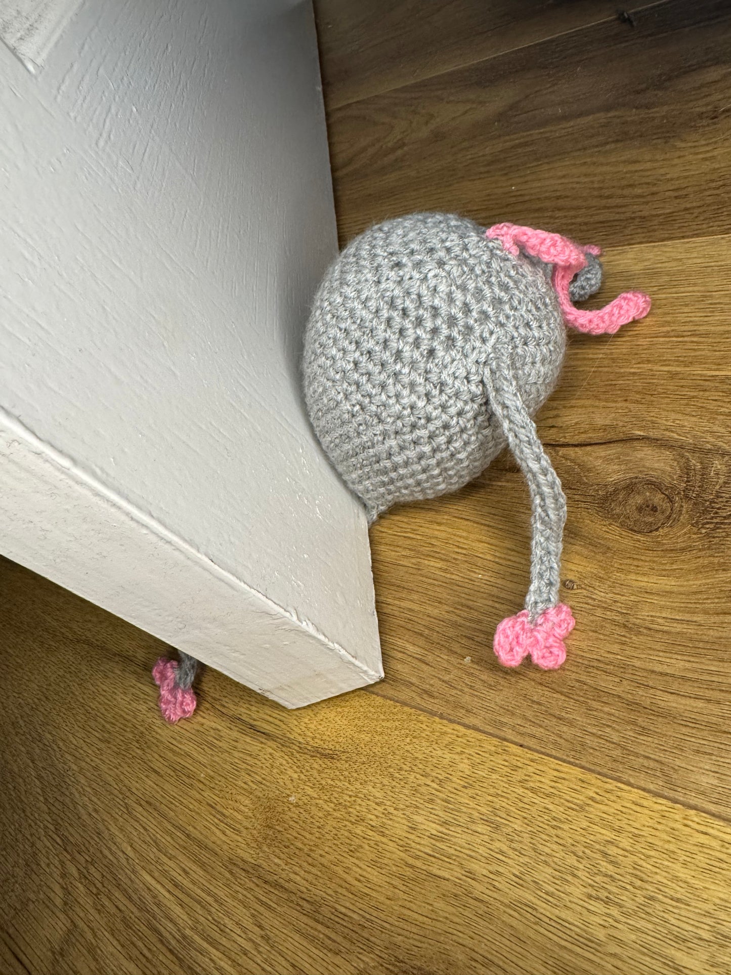 Crochet Rat Door Stop