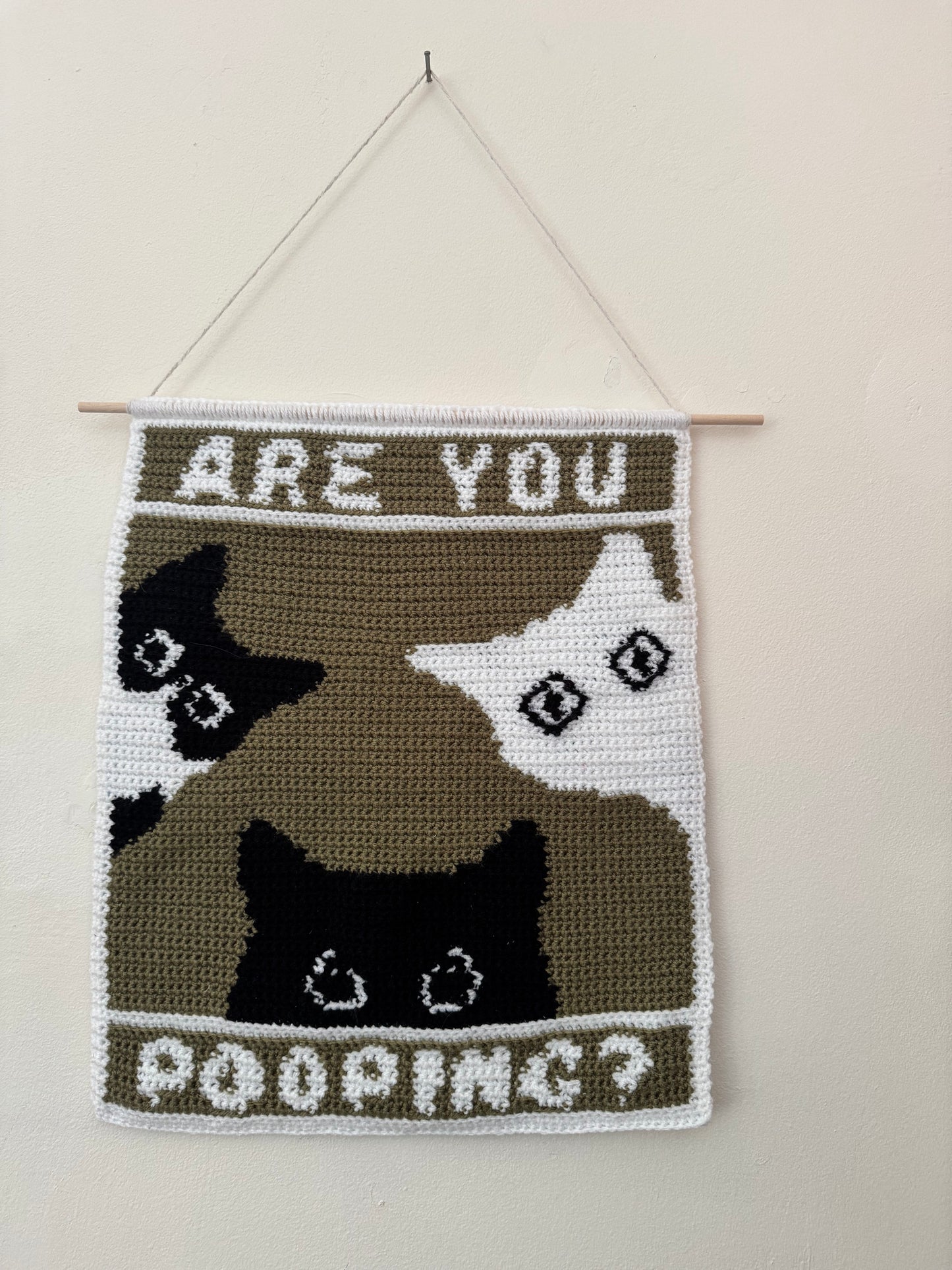 ‘Are You Popping?’ Wall Hanging