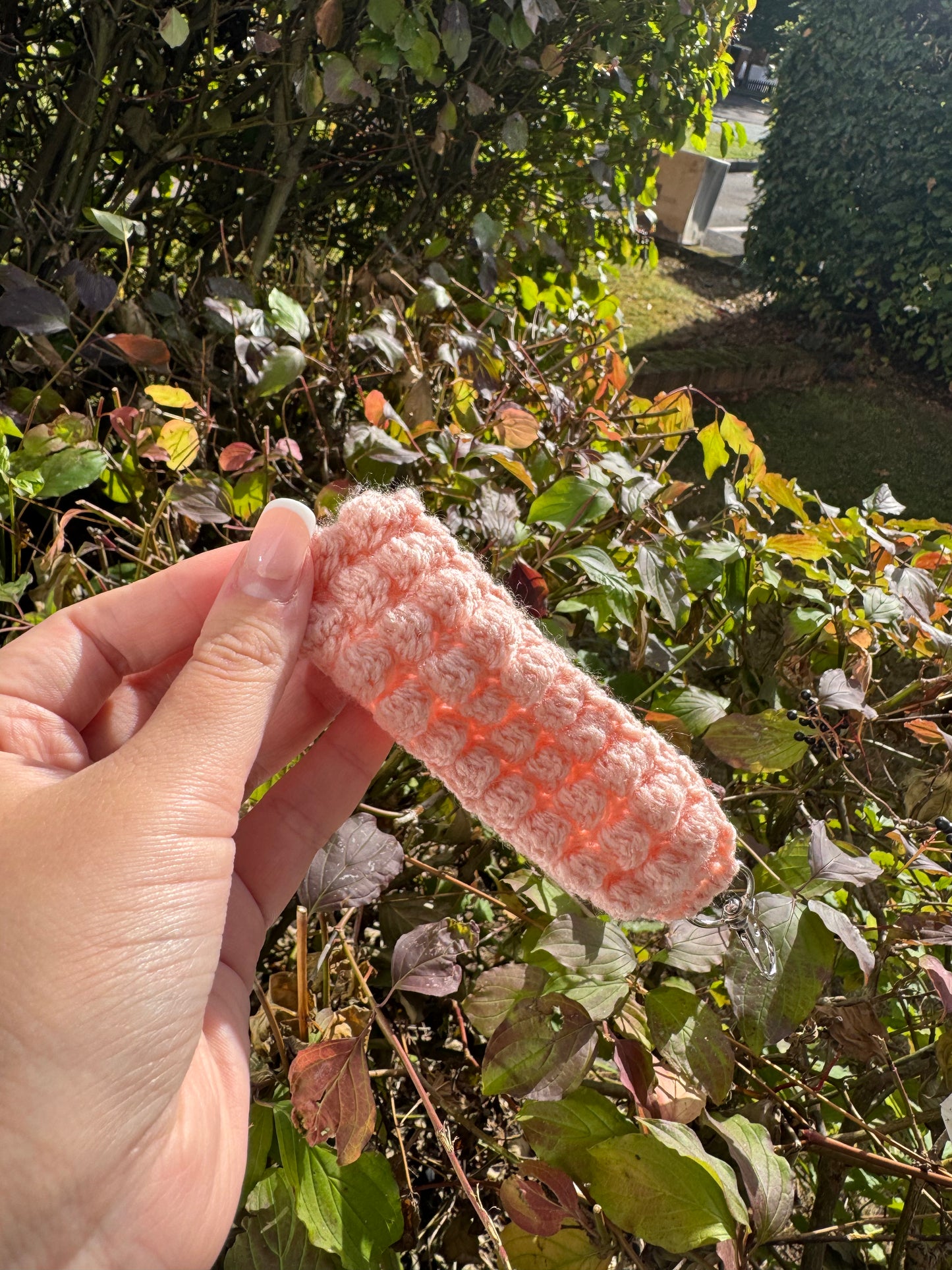 Crochet Bubble Wristlet