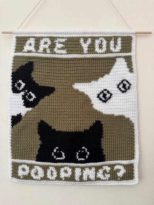 ‘Are You Popping?’ Wall Hanging