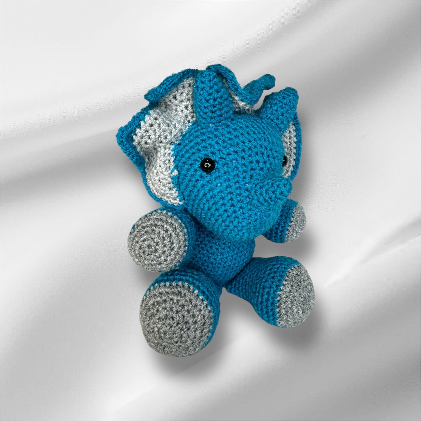 Crochet Triceratops Teddy