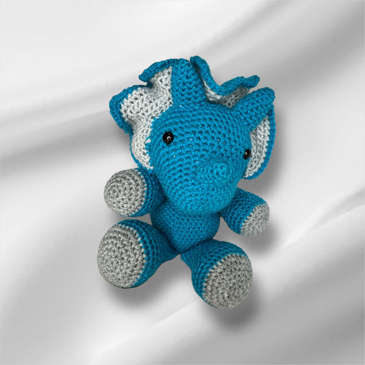 Crochet Triceratops Teddy